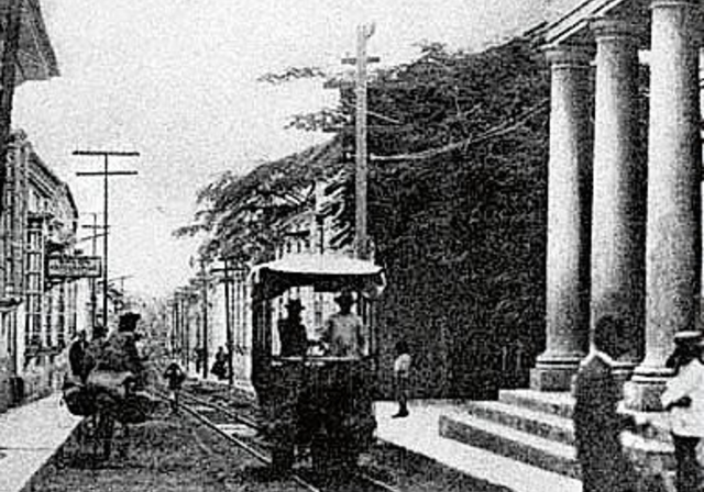 Maracaibo um 1895.Foto: Postkarte zvg