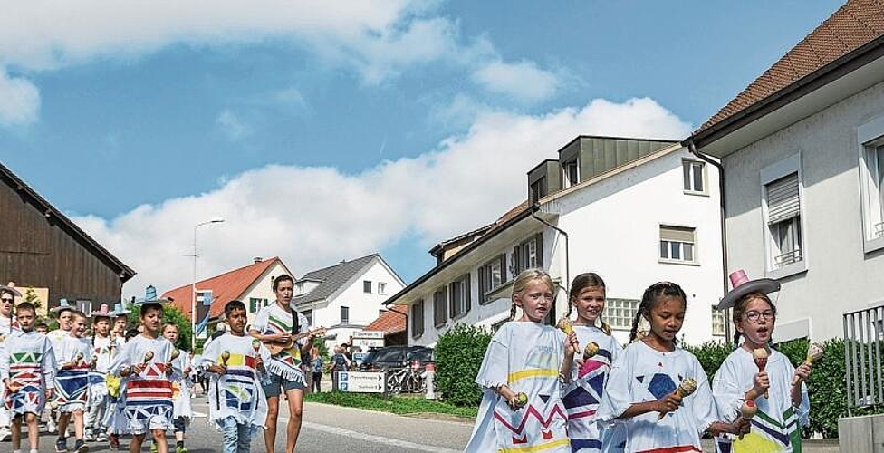 Vorfreude aufs Jugendfest: Hoffentlich mit Wetterglück wie vor zwei Jahren.Foto: Peter Winkelmann