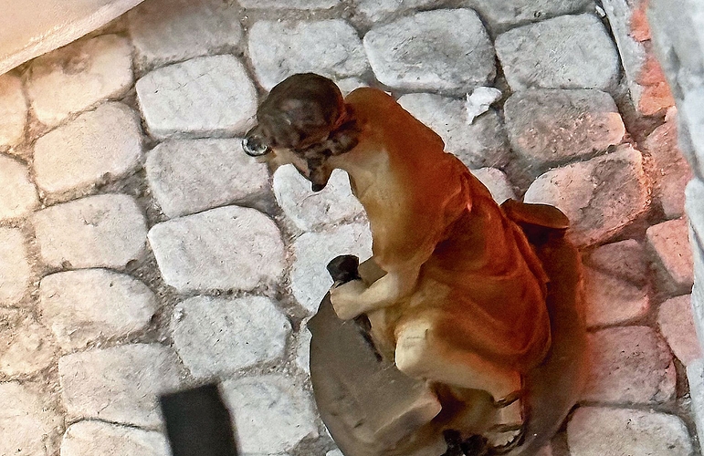 Der Schildermacher – ein Zufallsfund.Foto: Verena Schmidtke Der Schildermacher – ein Zufallsfund.Foto: Verena Schmidtke