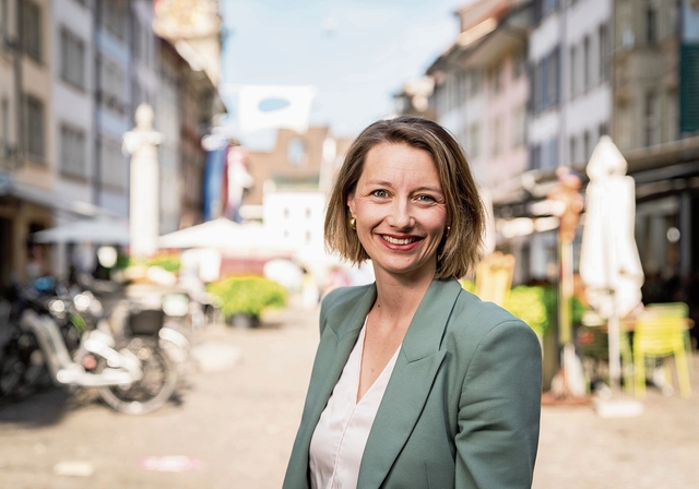 Neue Frau Vizeammann: Christina Bachmann-Roth.Foto: Andrea Zahler