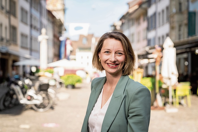 Neue Frau Vizeammann: Christina Bachmann-Roth.Foto: Andrea Zahler