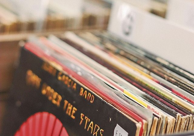 Vinyl, so weit das Auge reicht.Foto: Romi Schmid 