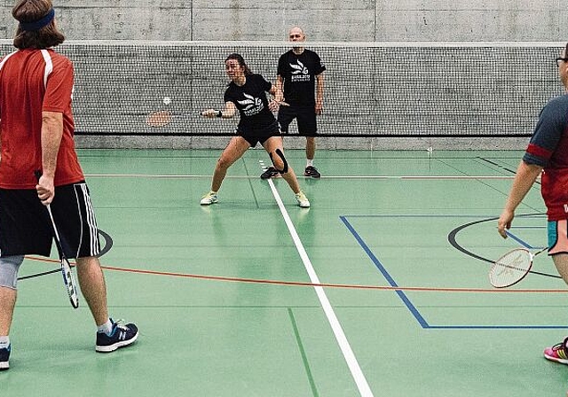 Schon zweimal wegen Corona abgesagt: Das Volksturnier des Badminton-Clubs Lenzburg, hier eine Aufnahme aus dem Jahr 2019. Foto: zvg