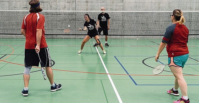 Schon zweimal wegen Corona abgesagt: Das Volksturnier des Badminton-Clubs Lenzburg, hier eine Aufnahme aus dem Jahr 2019. Foto: zvg