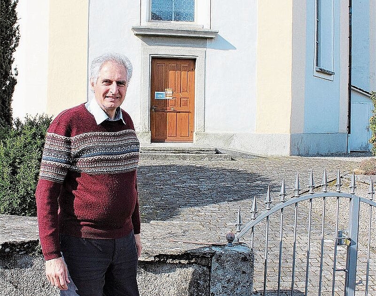 Fast 30 Jahre in Meisterschwanden: Pfarrer Philipp Nanz geht in Pension. Foto: Graziella Jämsä