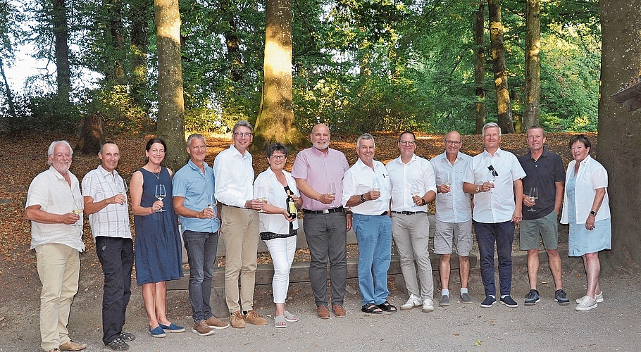 Es darf auf eine erfolgreiche Prämierung zurückgeschaut werden. Der Gewinn geht nach Lenzburg.Foto: zvg