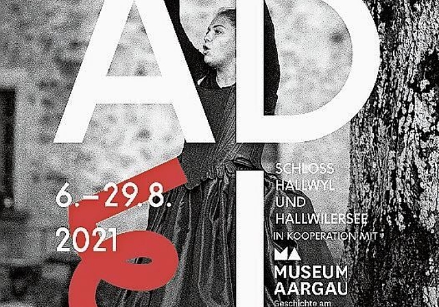 25 Veranstaltungen zu «Adel»: Plakat von «Wilhelmina – Fest der Künste 2021». Foto: zvg