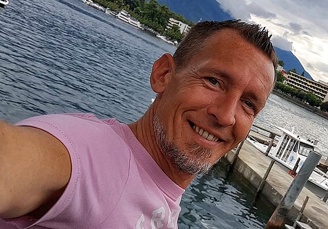 <em>Sammelt für die Stiftung Theodora: </em>Daniele Giordanis. <em>Foto: zvg</em>