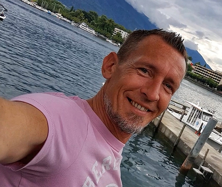 <em>Sammelt für die Stiftung Theodora: </em>Daniele Giordanis. <em>Foto: zvg</em>