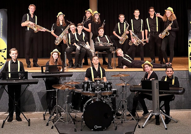 <em>Spielen am Harrogate International Youth Festival:</em> Die im Oberen Seetal beheimateten «Crazy Hoppers». Fotos: zvg
