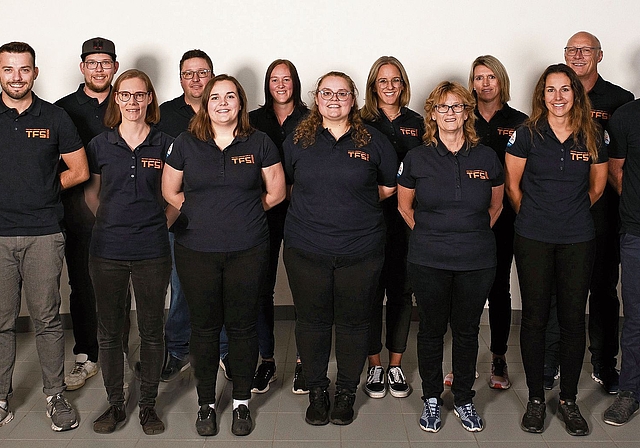 Das OK des Turnfests ist mitten in den Vorbereitungen. Es braucht aber noch rund 1000 Helferinnen und Helfer.Foto: zvg