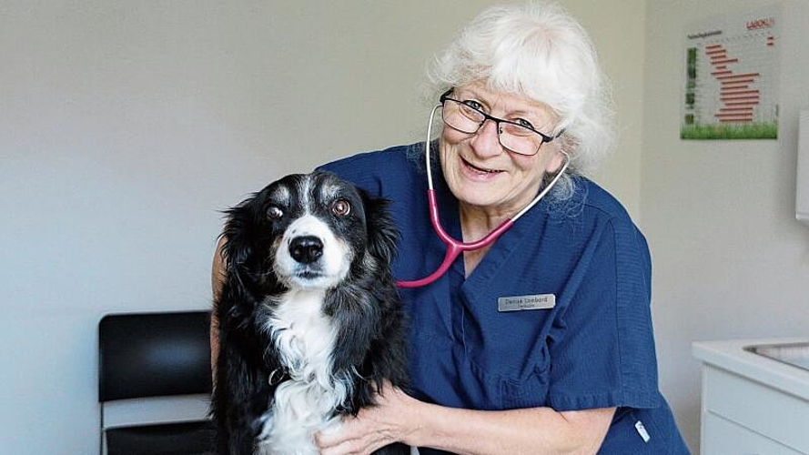 Ein Leben im Dienst der Veterinärmedizin: Ende Oktober tritt Denise Lombard ihren wohlverdienten Ruhestand an.Foto: Romi Schmid