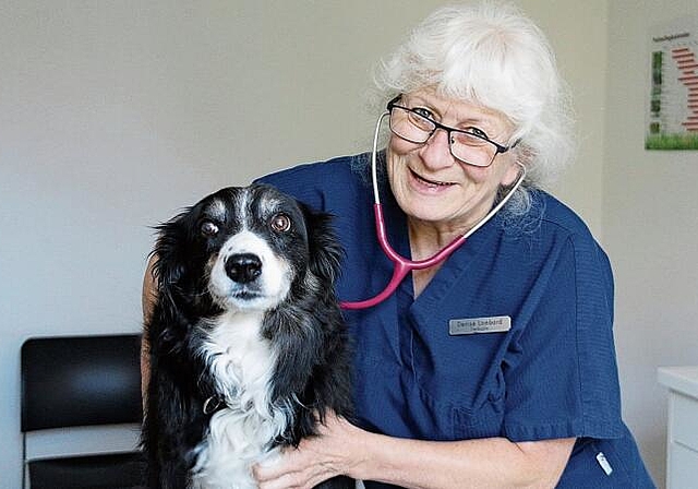 Ein Leben im Dienst der Veterinärmedizin: Ende Oktober tritt Denise Lombard ihren wohlverdienten Ruhestand an.Foto: Romi Schmid