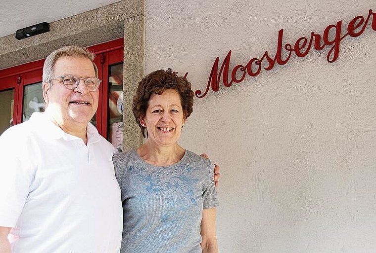 Wollen ihre Bäckerei in neue Hände übergeben: Willi und Bernadette Moosberger.Foto: Romi Schmid