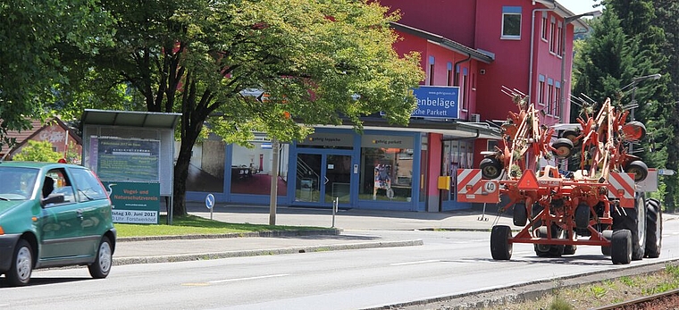 Seon: Geplanter Linksabbieger Seetalstrasse/Unterdorfstrasse. Foto: AG