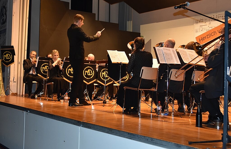 <em>Das ist Vergangenheit:</em> Jahreskonzerte und andere Auftritte der MG Birrwil unter der Leitung des Dirigenten Ruedi Muff. Foto: Larissa Hunziker