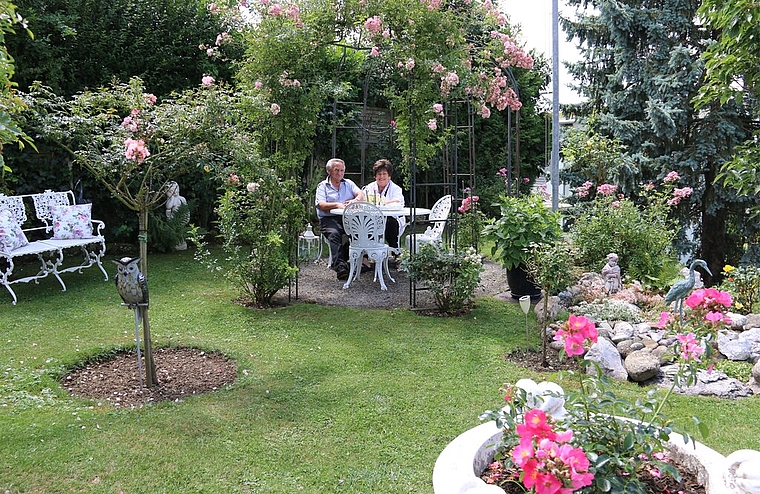 «Unser Träumli» nennen die Hegglins liebevoll ihr Zuhause. Foto: Melanie Solloso