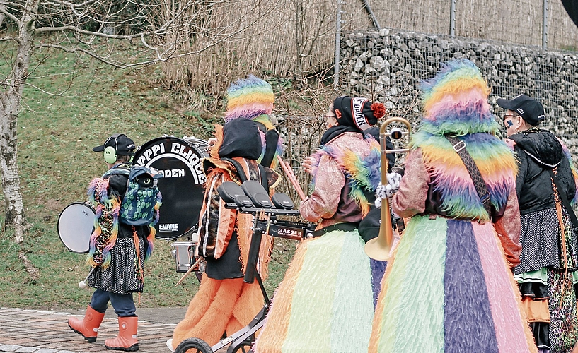 Die Guggenmusiken sorgten für Stimmung.Foto: Romi Schmid Die Guggenmusiken sorgten für Stimmung.Foto: Romi Schmid