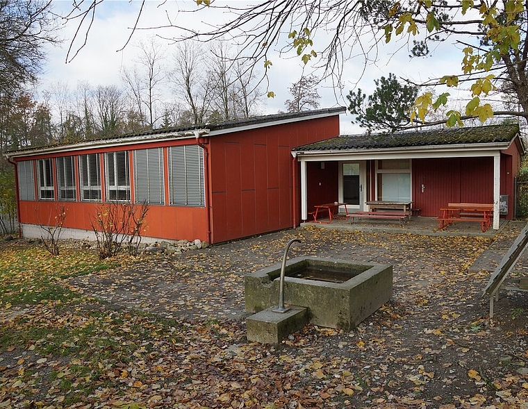 Zu planen ist ein Ersatzbau: Der Kindergarten hat 50 Jahre auf dem Buckel. Foto: Simon Läuchli