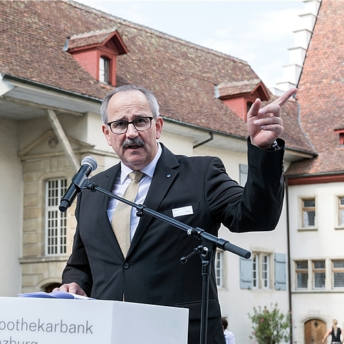 <em>«Erfolgreich allein»:</em> Verwaltungsratspräsident Gerhard Hanhart.