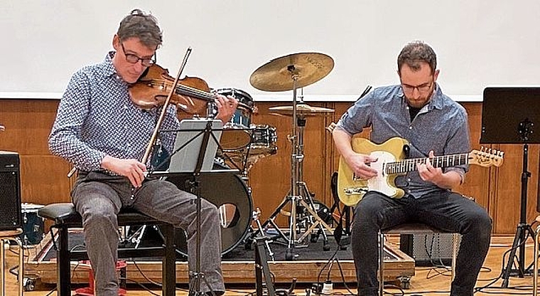 Die Musiklehrpersonen zeigten auf eindrückliche Weise ihr Können.Foto: zvg 