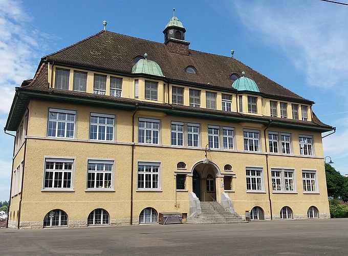 <em>Zusammenarbeit: </em> Schule und das Heilpädagogische Zentrum für Werkstufe und Berufsvorbereitung (HZWB) spannen für die neuen Tagesstrukturen noch mehr zusammen. Fotos: ms
