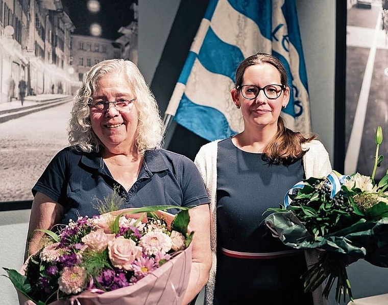 Wechsel im Präsidium: Madeleine Baumann wird von Denise Glarner abgelöst. Foto: Alexandre Mai