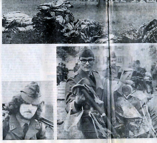 <em>Stein des Anstosses links unten: </em>Ein Bericht im «Badener Tagblatt» vom 23. Oktober 1968 mit einem langhaarigen WK-Soldaten löste eine Korrespondenz aus. Fotos: Roger Kaysel/BT
<em>Stein des Anstosses links unten: </em>Ein Bericht im «Badener Tagblatt» vom 23. Oktober 1968 mit einem langhaarigen WK-Soldaten löste eine Korrespondenz aus. Fotos: Roger Kaysel/BT