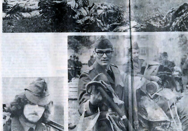 <em>Stein des Anstosses links unten: </em>Ein Bericht im «Badener Tagblatt» vom 23. Oktober 1968 mit einem langhaarigen WK-Soldaten löste eine Korrespondenz aus. Fotos: Roger Kaysel/BT
