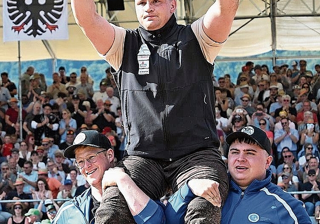 Nick Alpiger war nicht zu stoppen.Foto: Patrick Bucher