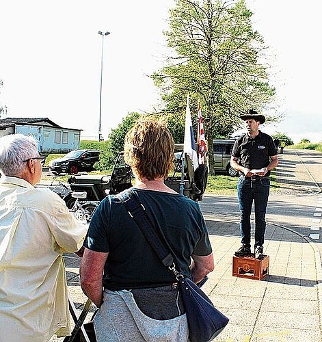 Will den Sieg herbeiführen: El Capitano Fabiano Postale del Lago Hermano. Foto: Alexander Studer