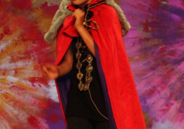 In einem schönen Gewand: Der König des Musicals.Foto: zvg