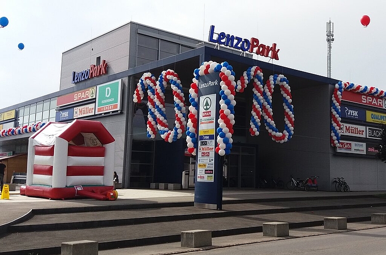 Der Lenzo-Park feiert 2017sein zehnjähriges Bestehen. Fotos: Melanie Solloso Der Lenzo-Park feiert 2017sein zehnjähriges Bestehen. Fotos: Melanie Solloso