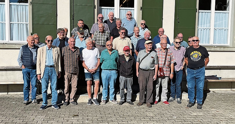 Der Seener Männerstamm unterwegs im September.Foto: zvg
