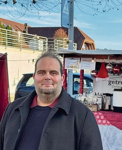 OK Präsident Pascal Bruder  freut sich auf einen stimmungsvollen Christchindlimärt.Foto: Verena Schmidtke