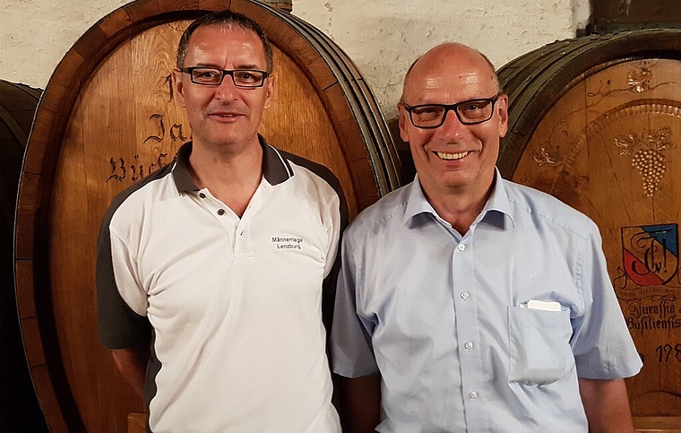 Treten für die SVP Lenzburg an: Urs Schwager (Steuerkommission) und Martin Stücheli (Stadtrat).