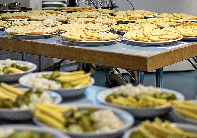 Käse und Beilagen in Hülle und Fülle.Foto: zvg