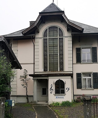 <em>Bekommt neue Nutzung:</em> Musikschulvilla.
