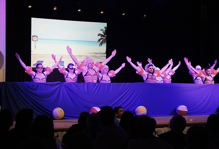 Plitsch, Platsch: Der krönende Abschluss «Aquaman».Foto: Debora Hugentobler