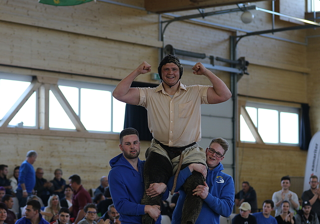 Keine Titelverteidigung: Nick Alpiger (Staufen) gewann vor einem Jahr sein Heimfest in Brunegg erstmals. Archivfoto: Pascal Alpiger