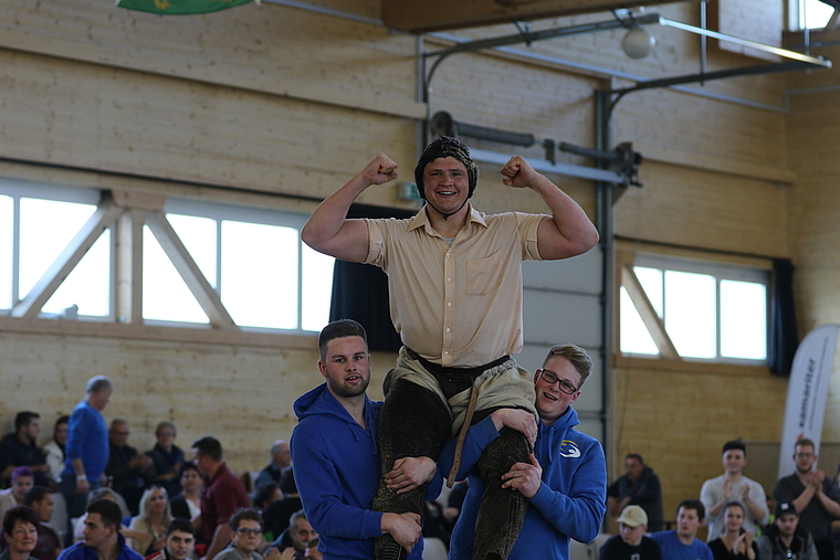 Keine Titelverteidigung: Nick Alpiger (Staufen) gewann vor einem Jahr sein Heimfest in Brunegg erstmals. Archivfoto: Pascal Alpiger