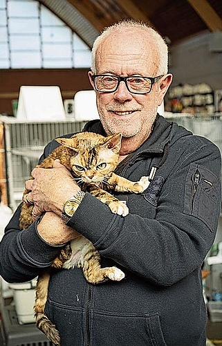 Präsidiert den helvetischen Katzenverband: Alfred Wittich.Foto: Romi Schmid