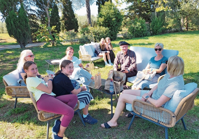 Zufriedene Gesichter in den Gemeindeferien im Herbst.Foto: zvg