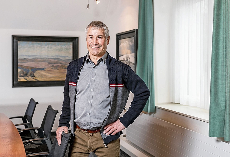 Hans Peter Dössegger verlässt die Politik. Er freue sich auf die Zeit mit der Familie. Foto: Sandra Ardizzone