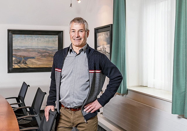 Hans Peter Dössegger verlässt die Politik. Er freue sich auf die Zeit mit der Familie. Foto: Sandra Ardizzone