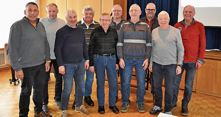 Verstärkung fürs nächste Jahr: Die Neumitglieder.Foto: zvg