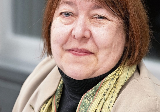 Die höchste Lenzburgerin: Einwohnerratspräsidentin Corin Ballhaus (SVP).Foto: Alex Spichale