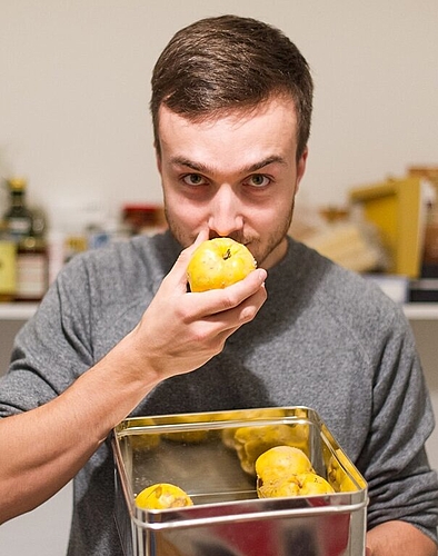 <em>Qualitätsprüfer Märkte, Slow Food Schweiz: </em>Emanuel Lobeck.Foto: Jan Bolomey