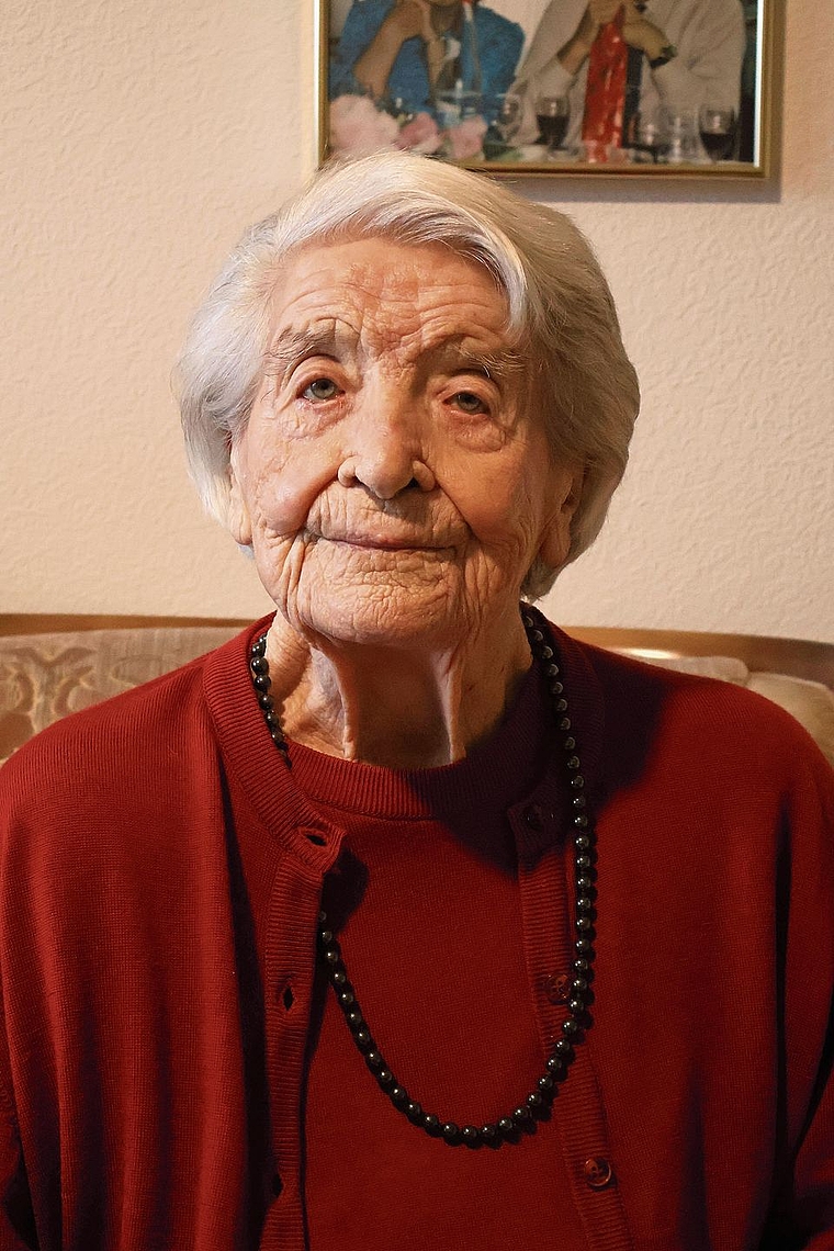 Elsa Hirt wurde kürzlich 100 Jahre alt.Foto: zvg
