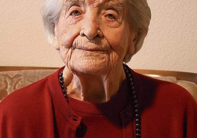 Elsa Hirt wurde kürzlich 100 Jahre alt.Foto: zvg
